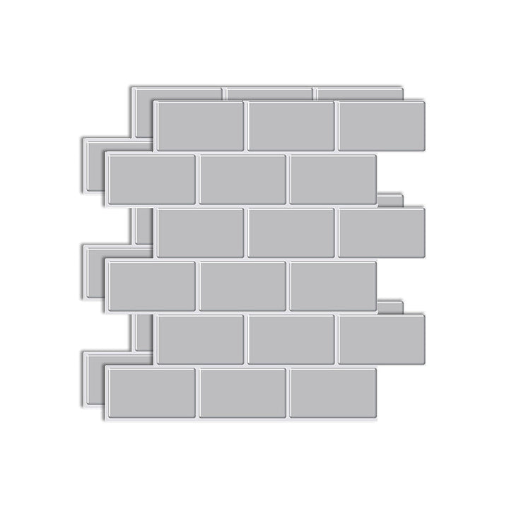 BowLift | Square Peel & Stick Tile Stone Composite Tile for Kitchen Backsplash