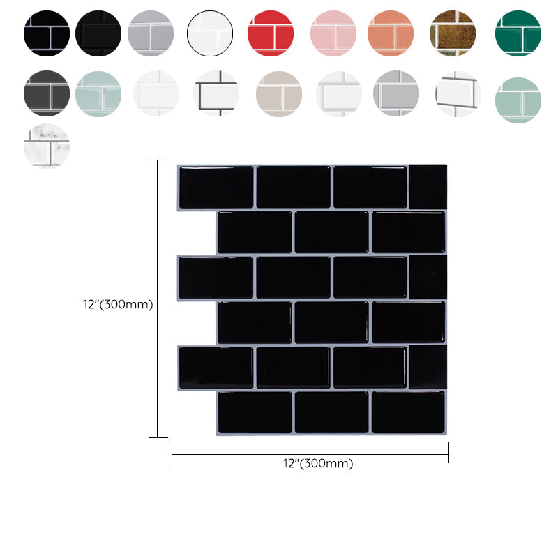 BowLift | Square Peel & Stick Tile Stone Composite Tile for Kitchen Backsplash