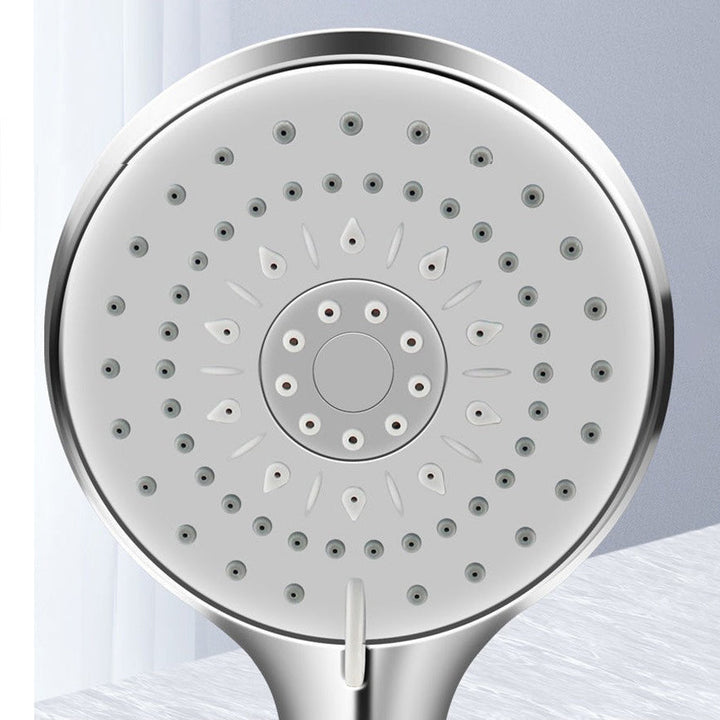 BowLift | Modern Adjustable Handheld Showerhead Chrome Round Handheld Showerhead