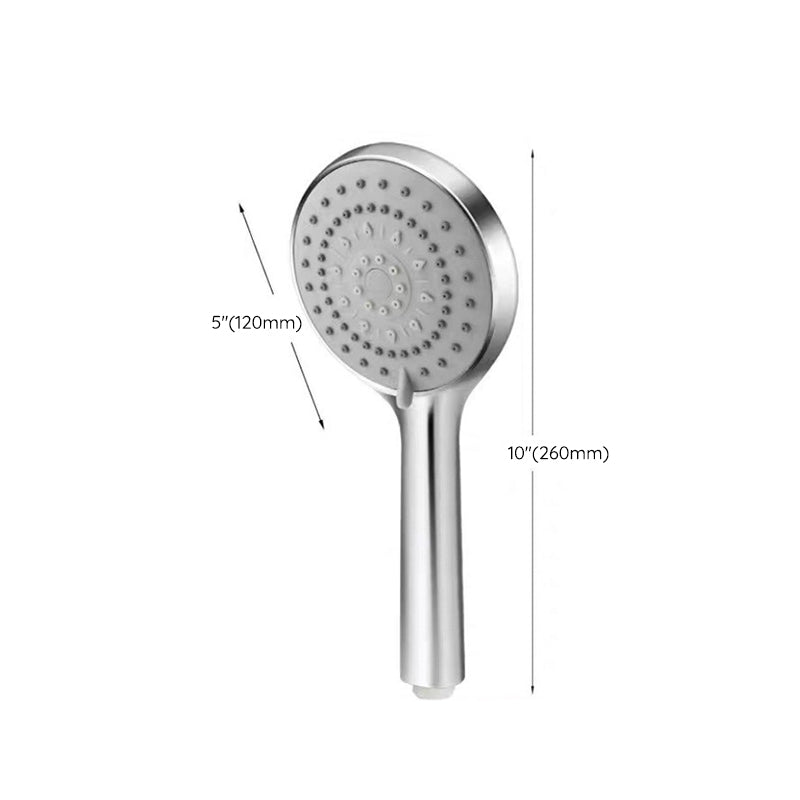BowLift | Modern Adjustable Handheld Showerhead Chrome Round Handheld Showerhead