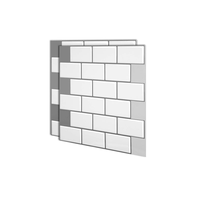 BowLift | Square Peel & Stick Tile Stone Composite Subway Tile for Backsplash Wall
