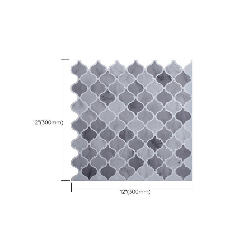 BowLift | Square Peel & Stick Tile Stone Composite Subway Tile for Backsplash Wall