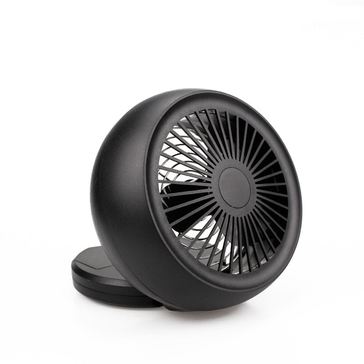 Unisex portable mini table fan with adjustable ball joint and stable base Bowlift