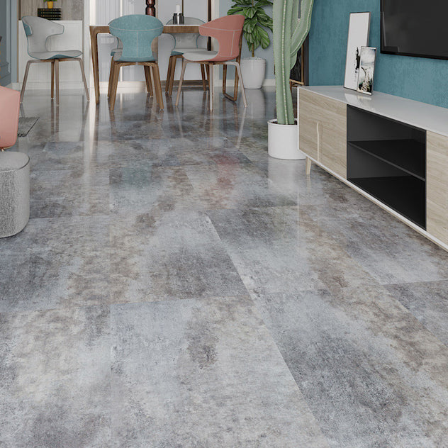 BowLift | Rectangle PVC Floor Covering Peel and Stick Wood Look Smooth Vinyl Flooring