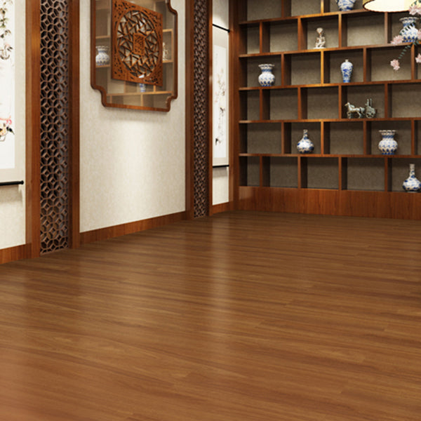 BowLift | Smooth PVC Flooring Peel and Stick Wood Look Rectangular Vinyl Flooring