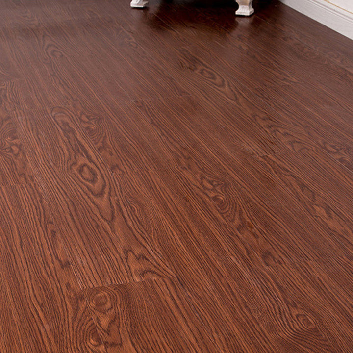 BowLift | Smooth PVC Flooring Peel and Stick Wood Look Rectangular Vinyl Floor