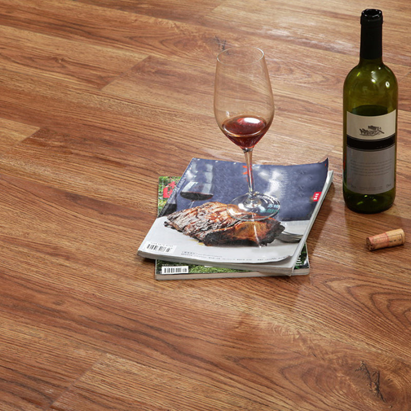 BowLift | PVC Flooring Peel and Stick Smooth Wood Look Rectangular Vinyl Floor
