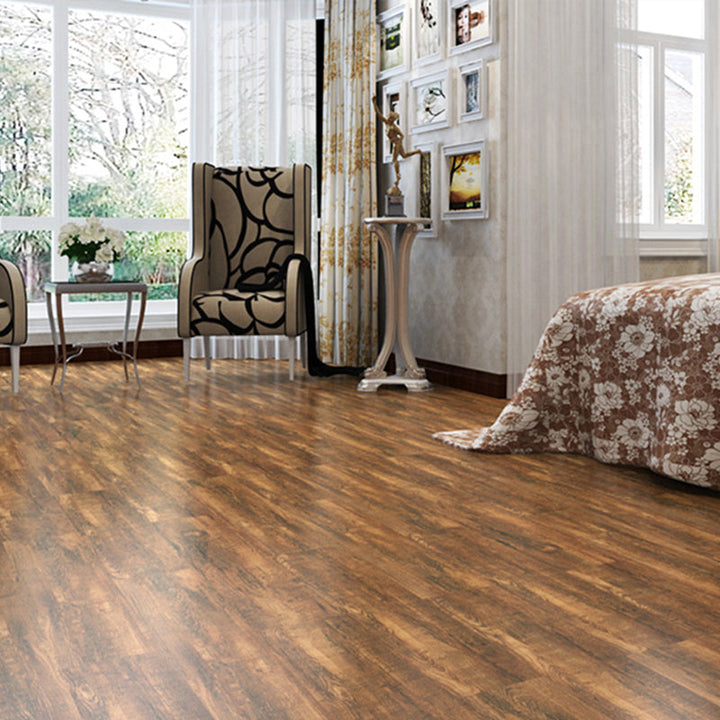BowLift | PVC flooring Peel and Stick Smooth Wood Look Rectangle Vinyl Floor