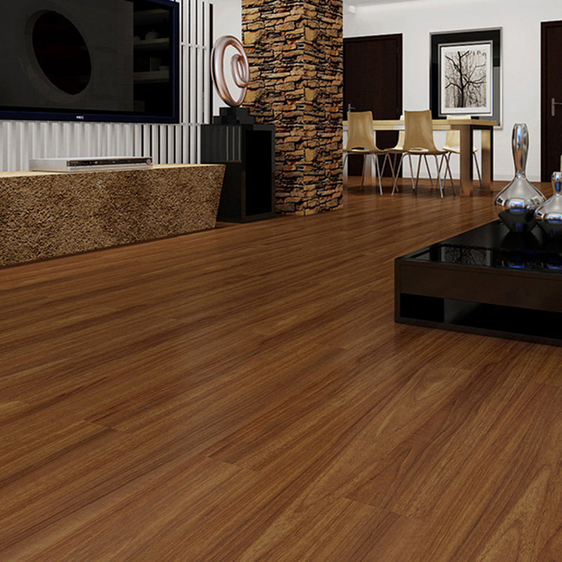 BowLift | Rectangle PVC Floor Covering Peel and Stick Smooth Wood Look Vinyl Flooring