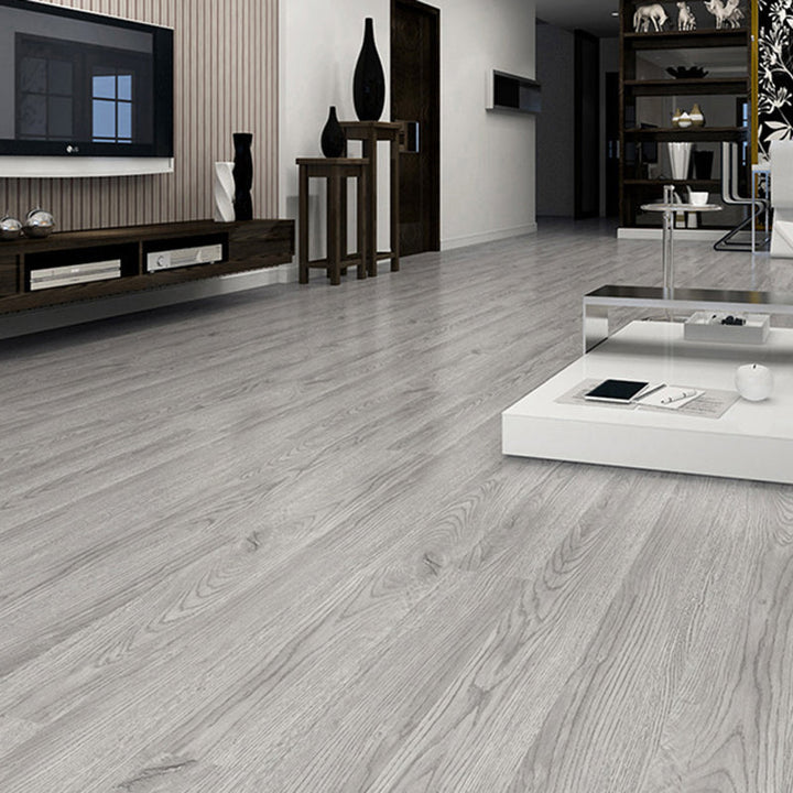BowLift | Rectangle PVC Floor Covering Peel and Stick Smooth Wood Look Vinyl Flooring