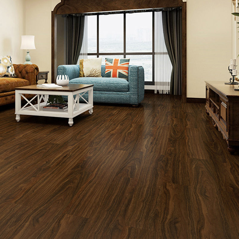 BowLift | Rectangle PVC Floor Covering Peel and Stick Smooth Wood Look Vinyl Flooring