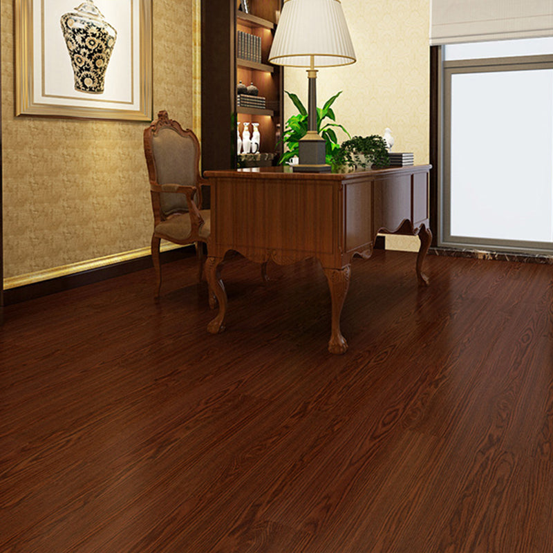 BowLift | Rectangle PVC Floor Covering Peel and Stick Smooth Wood Look Vinyl Flooring