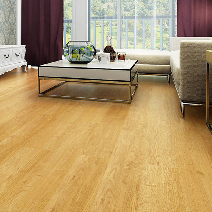 BowLift | Rectangle PVC Floor Covering Peel and Stick Smooth Wood Look Vinyl Flooring