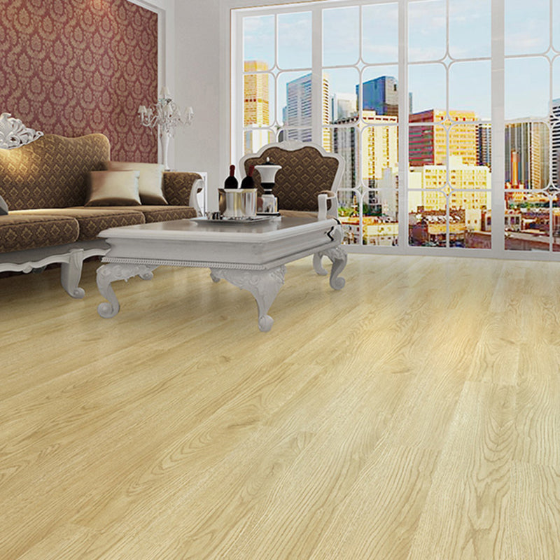 BowLift | Rectangle PVC Floor Covering Peel and Stick Smooth Wood Look Vinyl Flooring