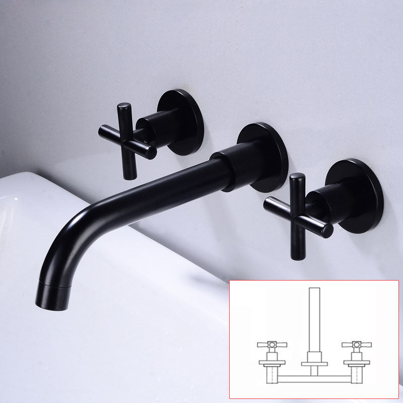 BowLift | Modern Wall Mounted Fixture Bathroom Bathtub Mixer Faucet