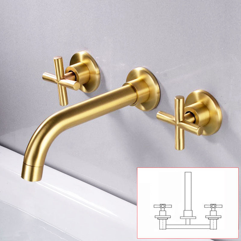 BowLift | Modern Wall Mounted Fixture Bathroom Bathtub Mixer Faucet