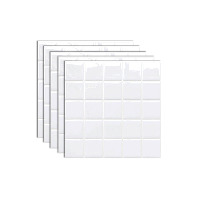 BowLift | Mosaic Tile Wallpaper Plastic Grid Peel and Stick Wall Tile