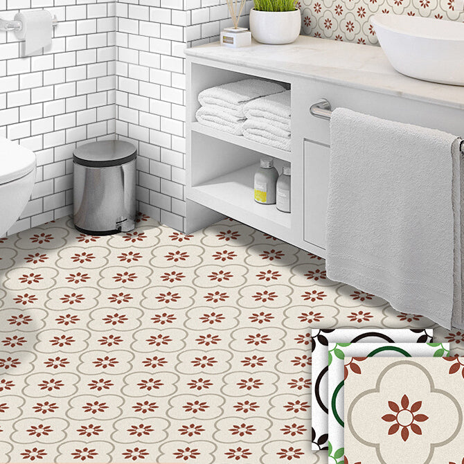 BowLift | Square Peel and Stick Back Wall Plastic Single Tile Wallpaper with Non-Slip Surface