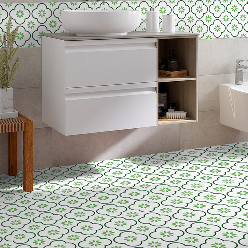 BowLift | Square Peel and Stick Back Wall Plastic Single Tile Wallpaper with Non-Slip Surface