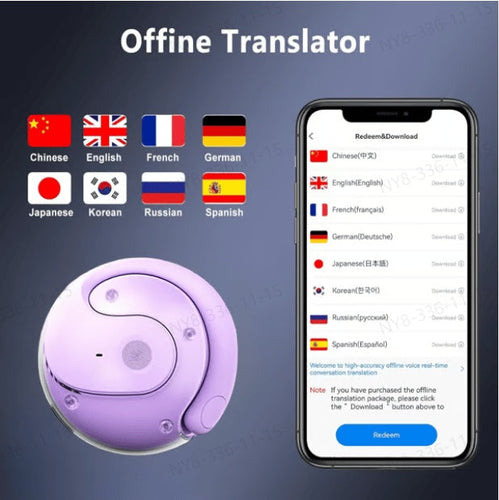 BowLift | LuxaSound Elite Wireless Translation Earbuds | Effortless communication with advanced Bluetooth translation technology