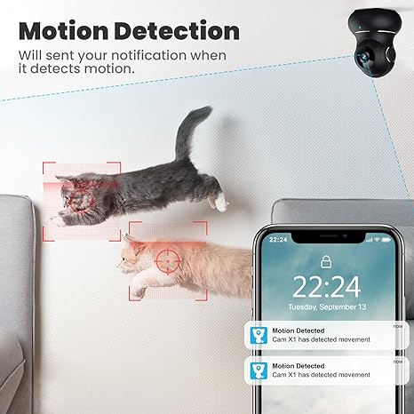 BowLift | 360° Indoor Security Camera - For Safety and Peace of Mind