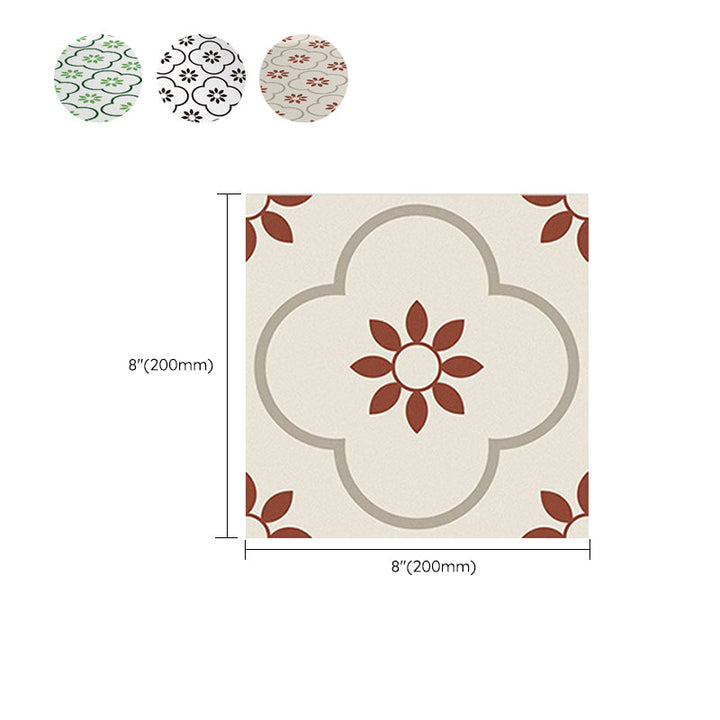 BowLift | Square Peel and Stick Back Wall Plastic Single Tile Wallpaper with Non-Slip Surface