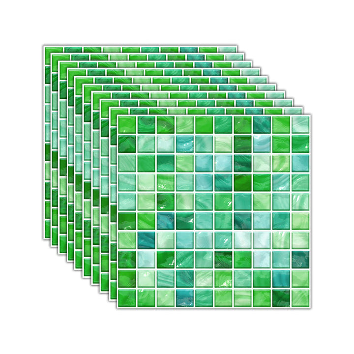 BowLift | Mosaic Tile Wallpaper PVC Waterproof Peel and Stick Wall Tile with Square Shape