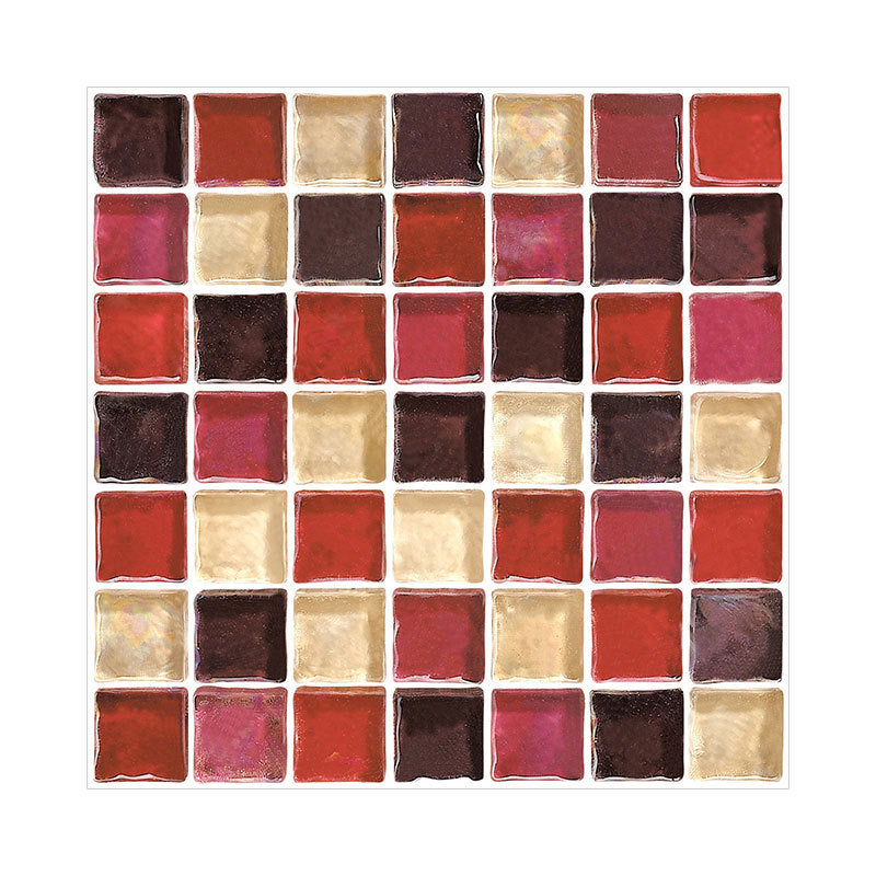 BowLift | Mosaic Tile Wallpaper PVC Waterproof Peel and Stick Wall Tile with Square Shape