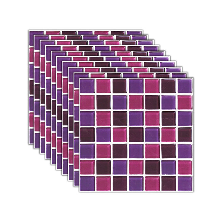 BowLift | Mosaic Tile Wallpaper PVC Waterproof Peel and Stick Wall Tile with Square Shape