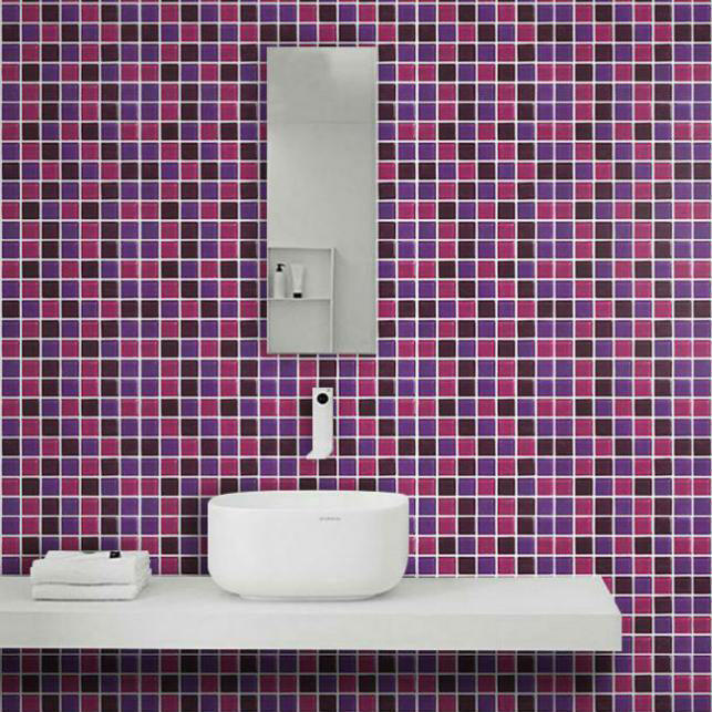 BowLift | Mosaic Tile Wallpaper PVC Waterproof Peel and Stick Wall Tile with Square Shape