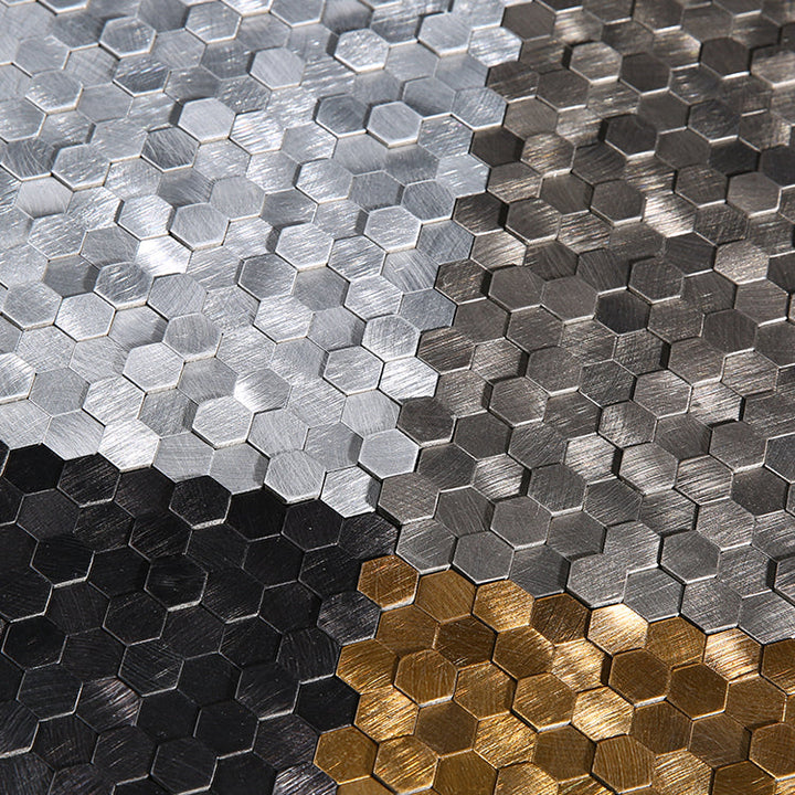BowLift | Mosaic Tiles - Waterproof Peel and Stick Wall Tile with Hexagonal Shape
