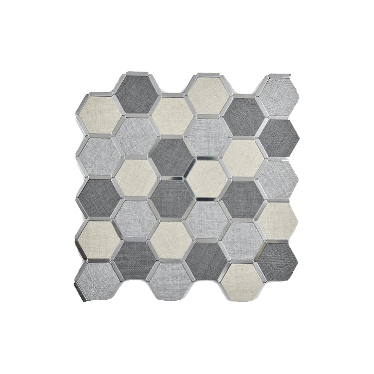 BowLift | Mosaic Tile Wallpaper Hexagonal Shape Peel and Stick Backsplash