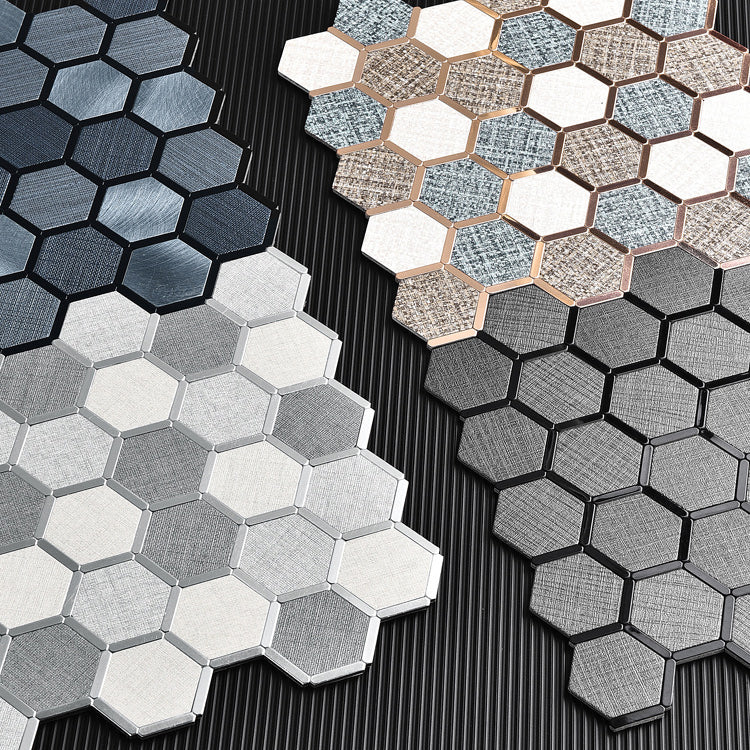 BowLift | Mosaic Tile Wallpaper Hexagonal Shape Peel and Stick Backsplash