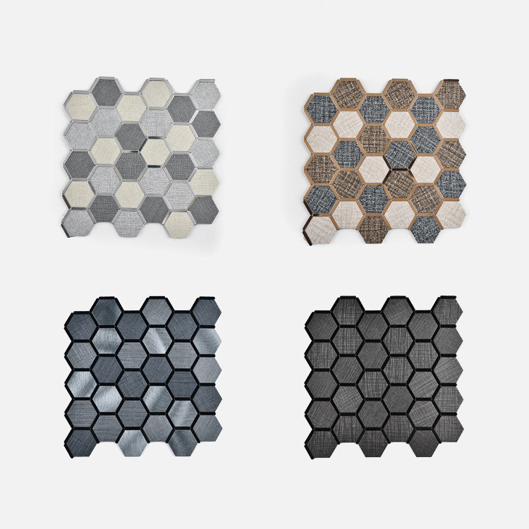 BowLift | Mosaic Tile Wallpaper Hexagonal Shape Peel and Stick Backsplash