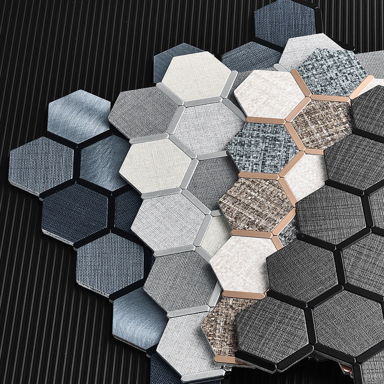 BowLift | Mosaic Tile Wallpaper Hexagonal Shape Peel and Stick Backsplash