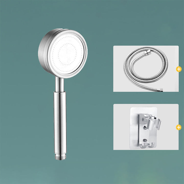 BowLift | Modern Shower Head Stainless Steel Round Metal Handheld Shower Head