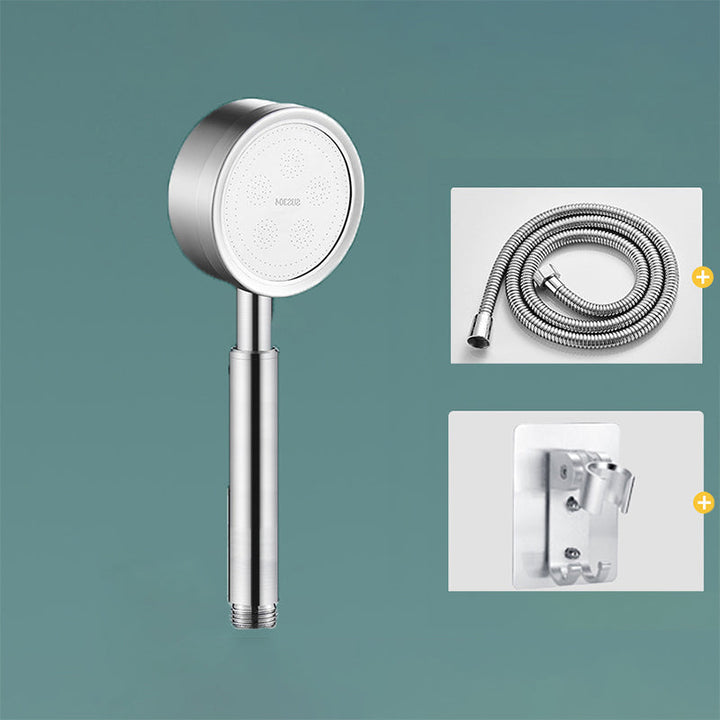 BowLift | Modern Shower Head Stainless Steel Round Metal Handheld Shower Head