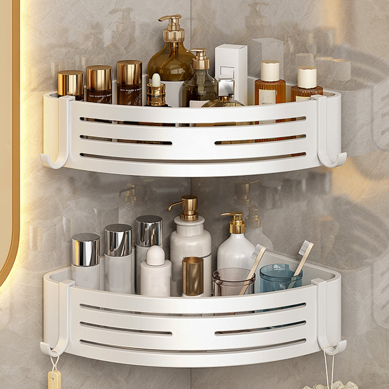 BowLift | 3-piece bathroom accessory set Contemporary aluminum bathroom shelf