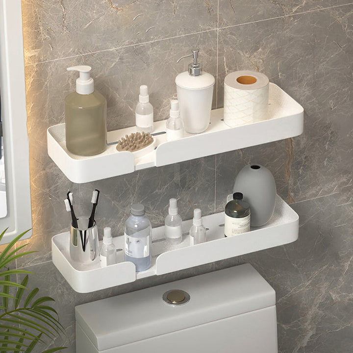 BowLift | Modern Rectangular Bathroom Shelf 2/3-Piece Bathroom Accessory Set