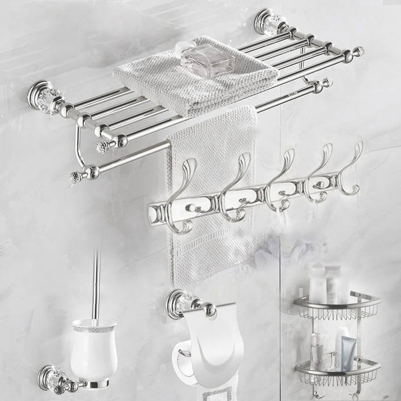BowLift | Modern Bathroom Accessories Hardware Set Silver Accessories Hardware Set