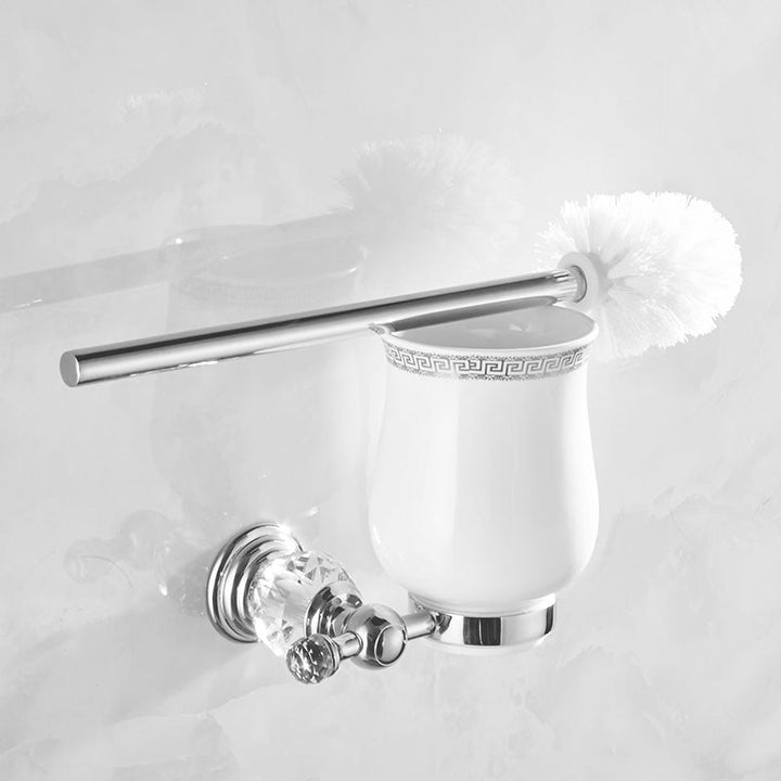 BowLift | Modern Bathroom Accessories Hardware Set Silver Accessories Hardware Set
