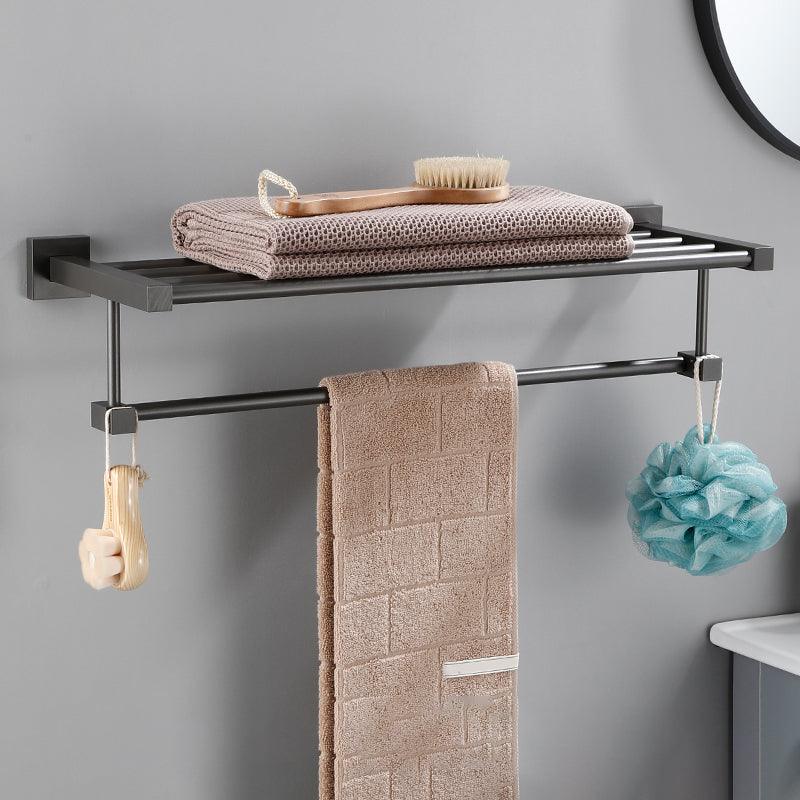 BowLift | Modern Bathroom Accessories Hardware Set Gray Bathroom Hardware Set