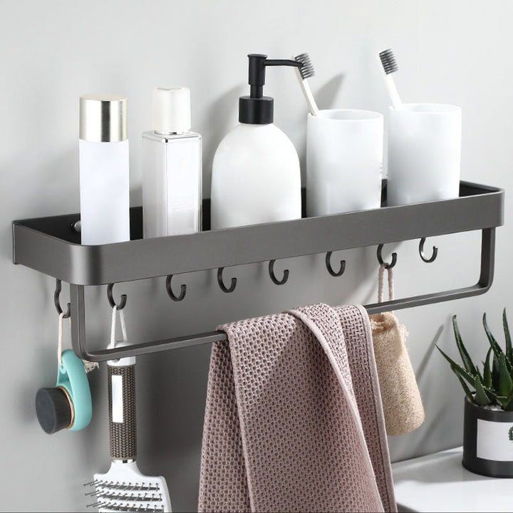 BowLift | Modern Bathroom Accessories Hardware Set Gray Bathroom Hardware Set