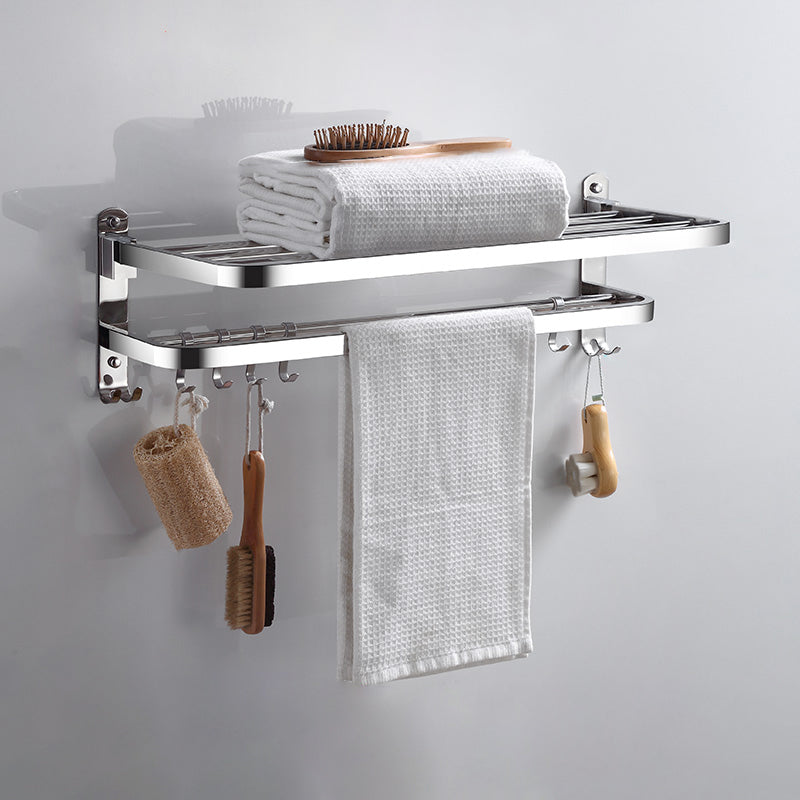 BowLift | Modern Bathroom Accessories Hardware Set Silver Bathroom Hardware