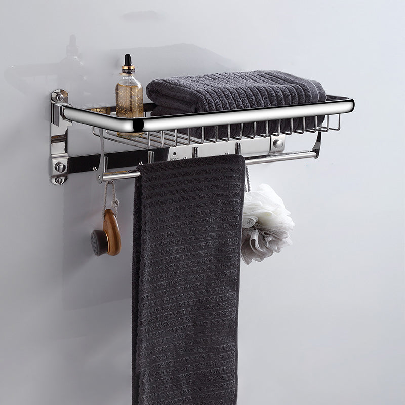 BowLift | Modern Bathroom Accessories Hardware Set Silver Bathroom Hardware