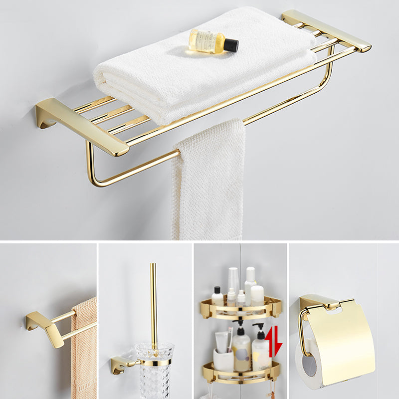 BowLift | Modern Bathroom Accessory Mounting Kit Gold Bathroom Hardware