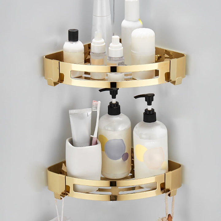BowLift | Modern Bathroom Accessory Mounting Kit Gold Bathroom Hardware