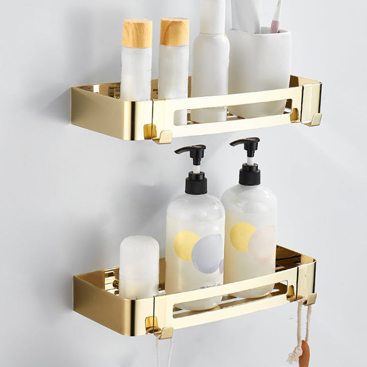 BowLift | Modern Bathroom Accessory Mounting Kit Gold Bathroom Hardware