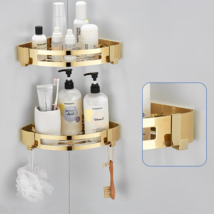 BowLift | Modern Bathroom Accessory Mounting Kit Gold Bathroom Hardware