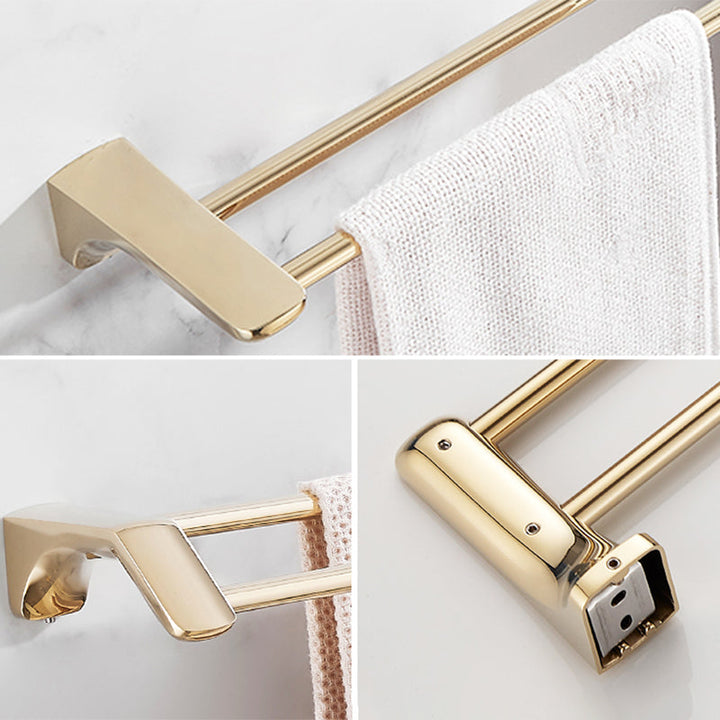 BowLift | Modern Bathroom Accessory Mounting Kit Gold Bathroom Hardware